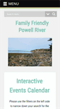 Mobile Screenshot of familyfriendlypowellriver.ca